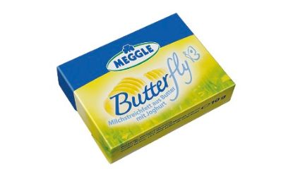 Bild von Butterfly 100 x 10g Milchstreichfett aus Butter mit Joghurt
