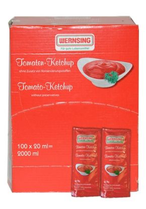 Bild von Ketchup Portionspackungen 100x20ml