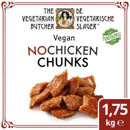 Bild von TVB NO Chicken Chunks 1,75 kg veganes Geschnetzeltes auf Soja-Basis