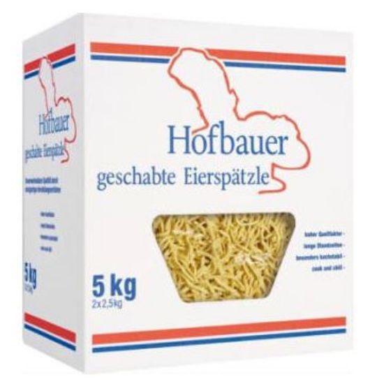 Bild von HOFBAUER Spätzle getr.5kg-Btl.