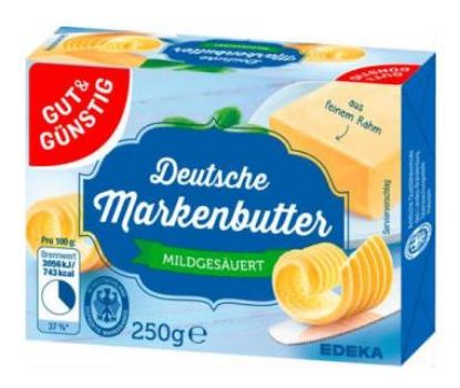 Bild von dt. Markenbutter 40 x 250g