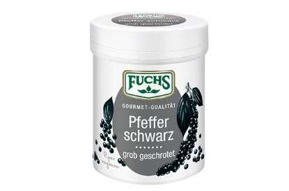 Bild von Pfeffer schwarz geschrotet 1kg