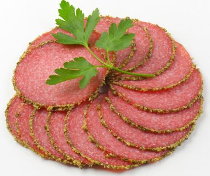 Bild von Pfeffer-Salami in Scheiben 500g