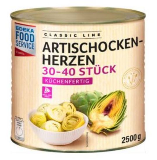 Bild von Artischockenherzen 2500 g  ATG 1550g