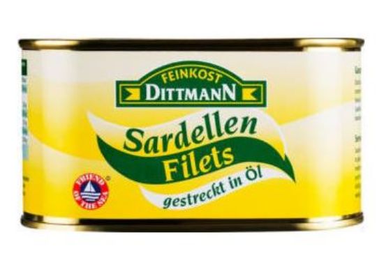 Bild von Sardellenfilets in Öl 560 g