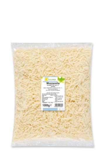 Bild von Mozzarella, gerieben 40% 1 kg