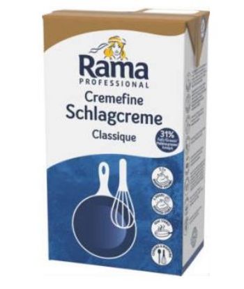 Bild von RAMA Cremefine Schlagcreme 31%  8x1L