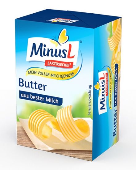 Bild von MinusL Butter 16 x 125g