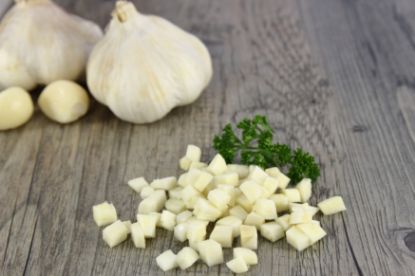 Bild von Knoblauch,TK,gewürfelt 5x1kg