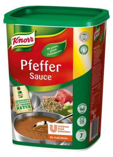 Bild von KNORR Pfeffer Sauce 1 kg