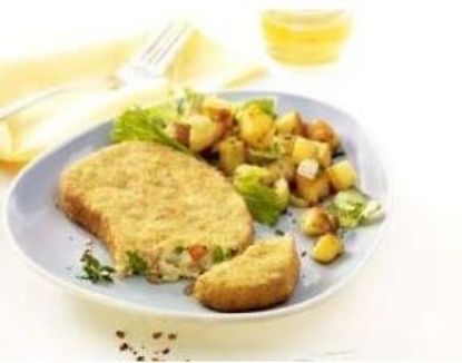 Gemüse Knusper-Schnitzel, vegan, paniert, roh 40x145g