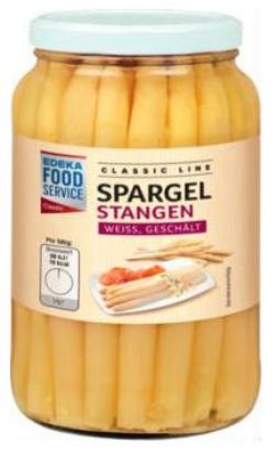 Bild von Stangen-Spargel weiss 1.550g