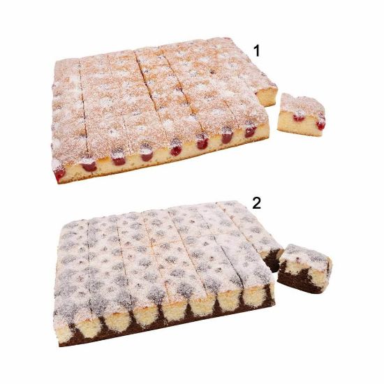 Bild von Coconut Dream Mix 2.200g 1xHimbeer-Kokos u.2xSchoko-Kokos jeweils vorgeschnitten in 28 Stücke