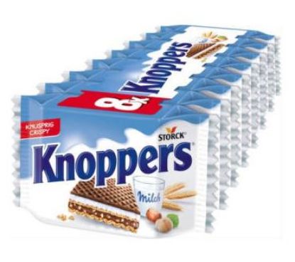 Knoppers 24 x  8 Stück á 25g  (192 St.)