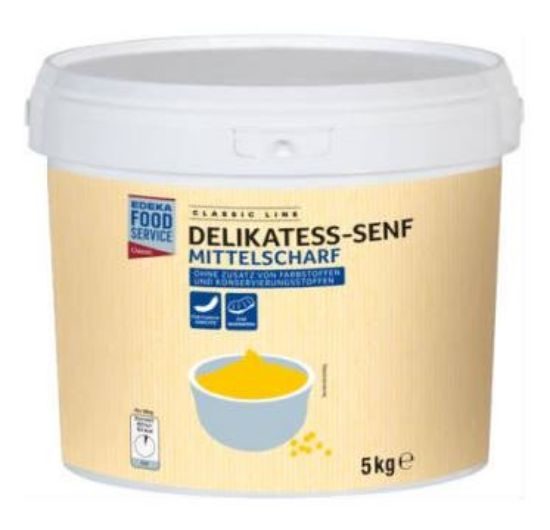 Bild von Tafelsenf mittelscharf 5kg