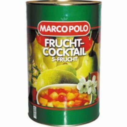 Bild von Fruchtcocktail 2.500g, aus 5 Früchten, in Wasser, ATG 1.500g