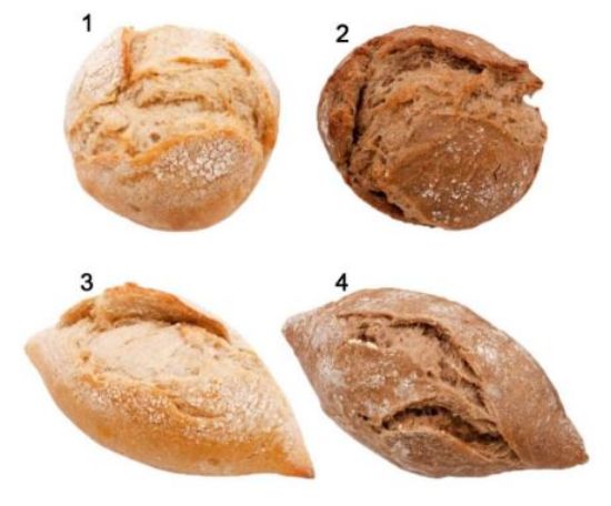Bild von Bonjour Brötchen Mix 160 x 52,5g, 4-fach sortiert