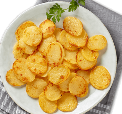 Bild von Kartoffelscheiben gegart 4x3kg