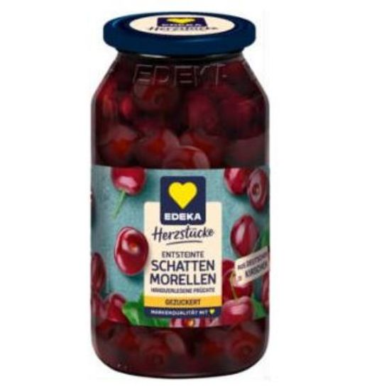 Bild von Schattenmorellen 680 g, entsteint mit der Beschreibung EDEKA - Herzstücke