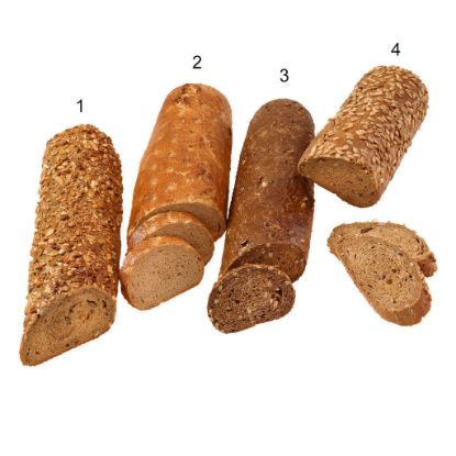 Bild von Gastro-Brot Mischbox, 4-fach sortiert 8x500g mit der Beschreibung EDNA
