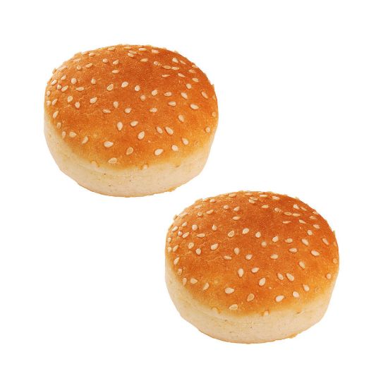 Bild von Mini-Hamburger-Brötchen180x22g mit der Beschreibung m.Sesam