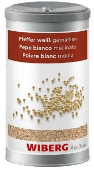 Bild von Pfeffer weiß, gemahlen  1200 ml  650 g mit der Beschreibung WIBERG