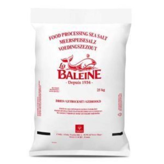 Bild von Meersalz fein 25 kg mit der Beschreibung La Baleine