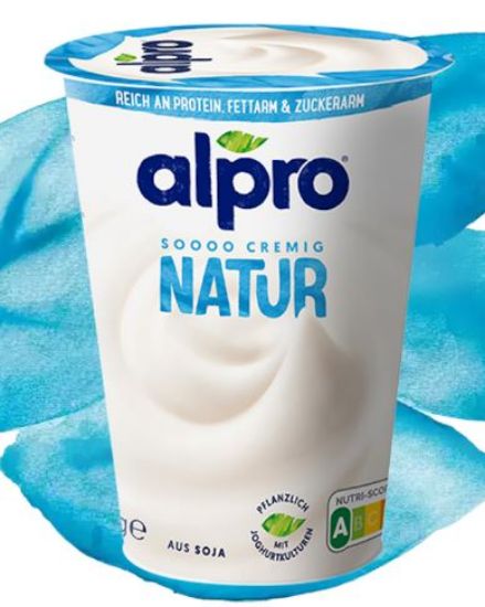 Bild von Joghurtalternative Soja natur 400g-Becher mit der Beschreibung ALPRO