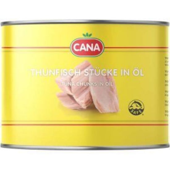 Bild von Thunfisch in Öl 2/1Ds.  1260g mit der Beschreibung CANA