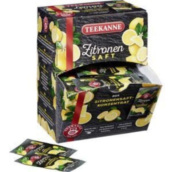 Bild von Zitronensaft-Sticks 100 x 4ml mit der Beschreibung TEEKANNE