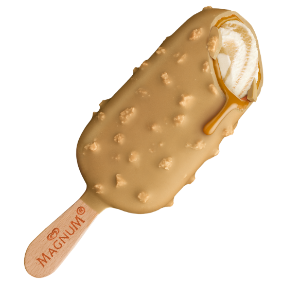 Bild von Magnum Double Gold Caramel Biliionaire 20 x 85ml mit der Beschreibung .