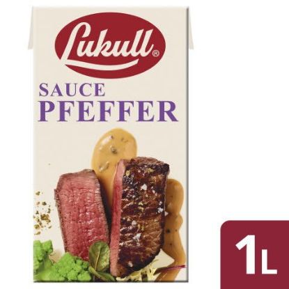 Bild von LUKULL Sauce Pfeffer 6 x 1 L mit der Beschreibung Vorbestellung bitte 3 Werktage