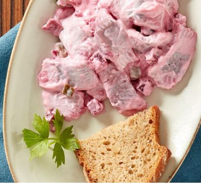 Bild von Heringssalat rot 1kg mit der Beschreibung Wernsing - bitte vorbestellen bis 20.02.25