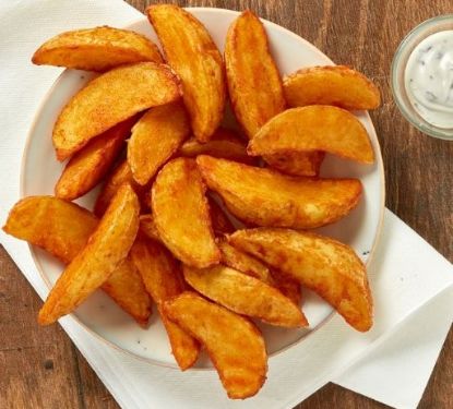 Bild von Jacked Wedges - Kartoffelspalten mit Schale, gewürzt  4 x 2,5 kg mit der Beschreibung TIFA