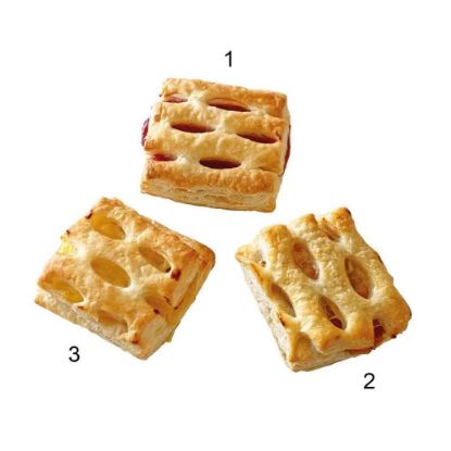 FF- Mini-Blätterteig-Mischkiste, vegan, 3-fach sortiert 72 x 40 g