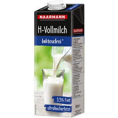 Bild von lactosefreie H-Milch 3,5 % 12x1L mit der Beschreibung Naarmann