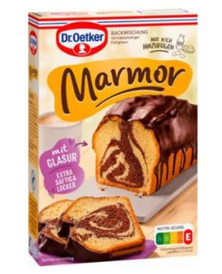 Bild von Backmischung Marmorkuchen 8x475g mit der Beschreibung Dr. Oetker