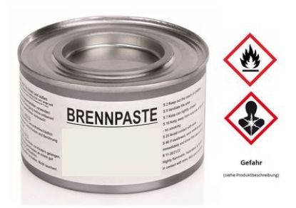 Bild von Sicherheitsbrennpaste 48 x 200g Dose mit der Beschreibung EUROFLAME