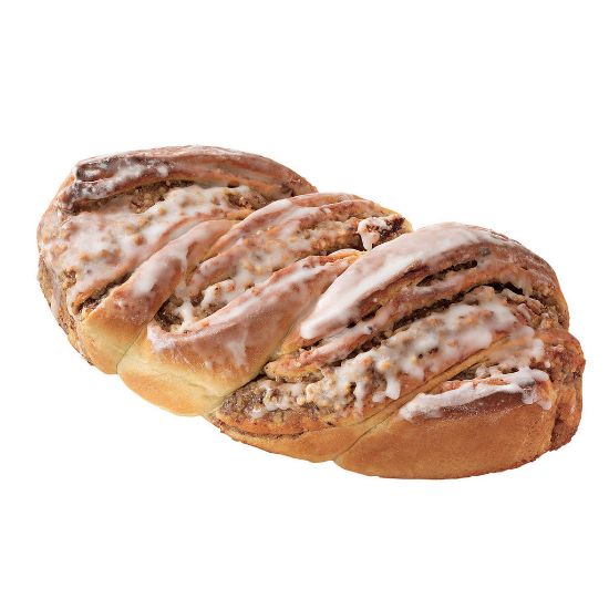 Bild von Butter-Nusszopf 8 x 400g, fertig gebacken mit der Beschreibung EDNA - Vorbestellung 3 Werktage