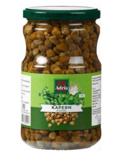 Bild von Kapern in Aufguss fines 700g mit der Beschreibung Adria