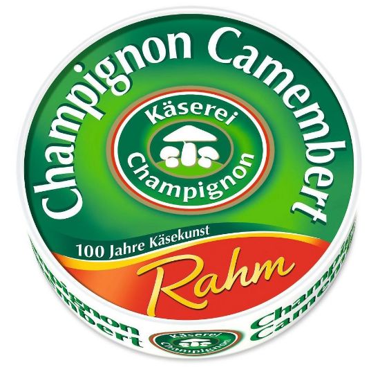 Bild von Rahm-Camembert 55%   125g mit der Beschreibung Käserei Champignon