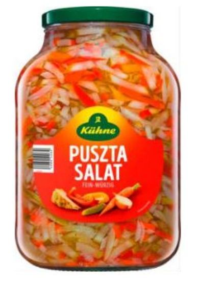 Bild von Puszta Salat 2.450g, ATG 1.380g mit der Beschreibung KÜHNE