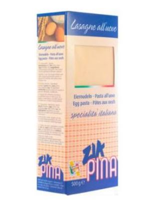 Bild von Lasagneplatten gelb 500g mit der Beschreibung Zia Pina