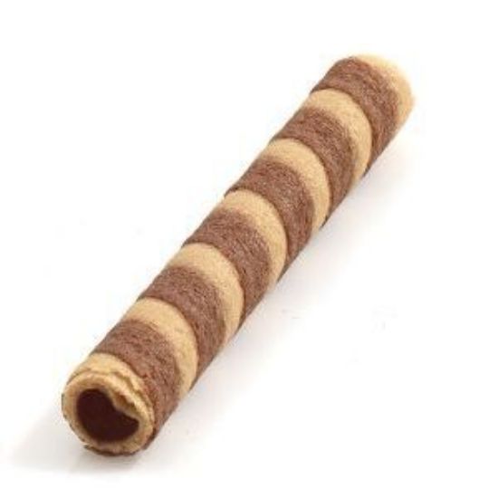 Bild von Stenger Eiswaffel Schokoröllchen 200St mit der Beschreibung MHD 01.11.25 Original-Preis 17,99