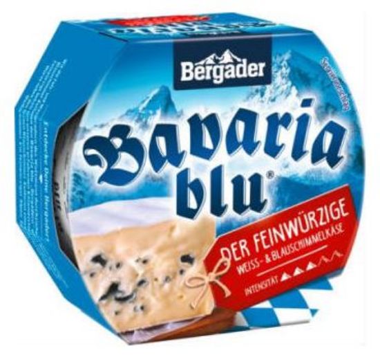 Bild von Bavaria blue 70%  150g  Blauschimmelkäse mit der Beschreibung Bergader