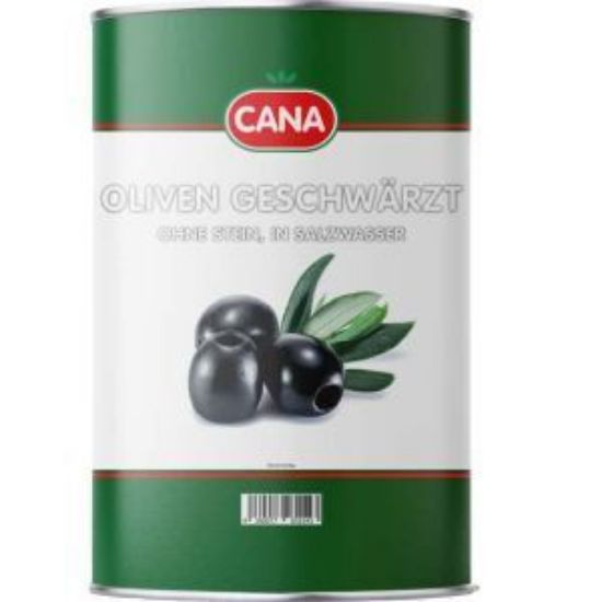 Bild von Oliven,schwarz, OHNE Stein 5/1 mit der Beschreibung CANA