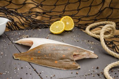 Bild von Doppel-Schollenfilet, natur 5kg mit der Beschreibung 140/160g