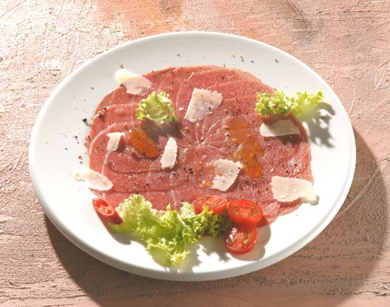 Bild von Rinder-Carpaccio 10 Portionen à 80g mit der Beschreibung 800g