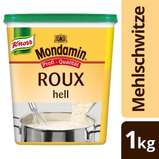 Bild von KNORR Mondamin Roux hell 1 kg mit der Beschreibung klassische Mehlschwitze