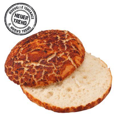 Bild von FF-OMG Burger Bun, geschnitten 20 x 100g mit der Beschreibung EDNA - Vorbestellung 3 Werktage